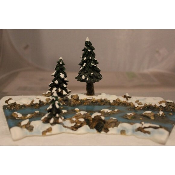 Dept 56 Village Accessory - Mill Creek Curved Section - Picture 3 of 4